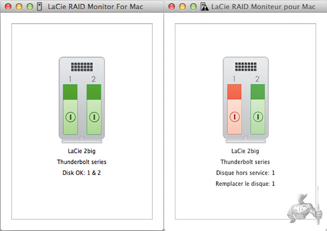 LaCie Monitor under Mac OS X