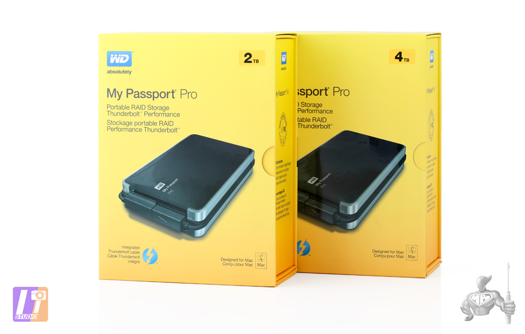 My Passport Pro WD 2 and 4 To