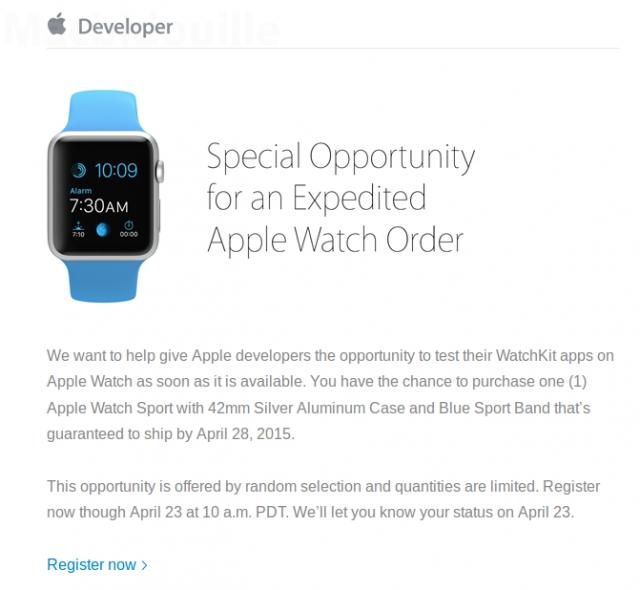 apple watch special order