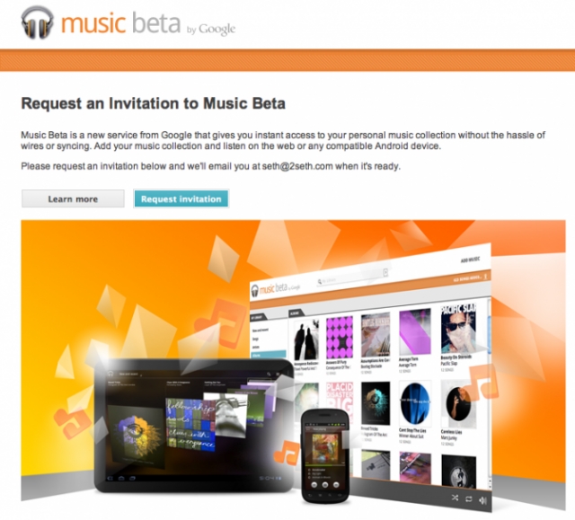 music beta by Google