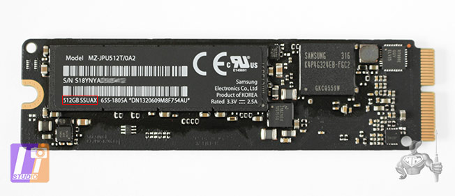 SSD Samsung 512 Go CTO MacBook Air 13 (2013)