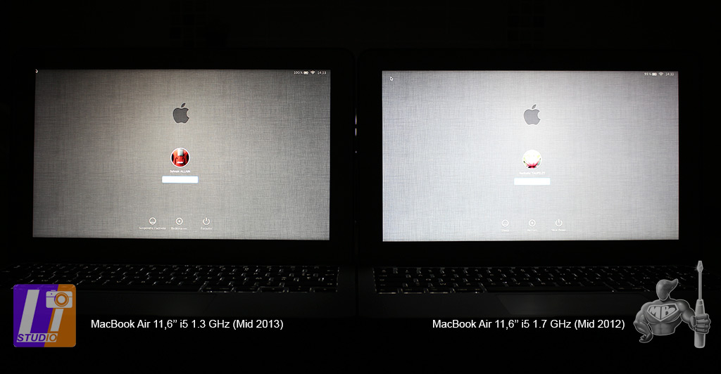 MacBook Air 11 (2013)(2012) Display BlackRoom