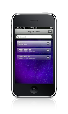 tapPlace appli iphone