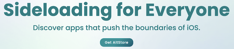 Nouvelle boutique en-ligne iOS : AltStore PAL
